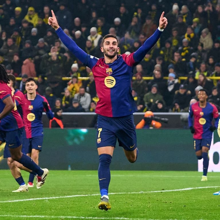 UEFA Champions League: Ferran Torres Seals Playoff Qualification for Barcelona with 3-2 Defeat of Dortmund