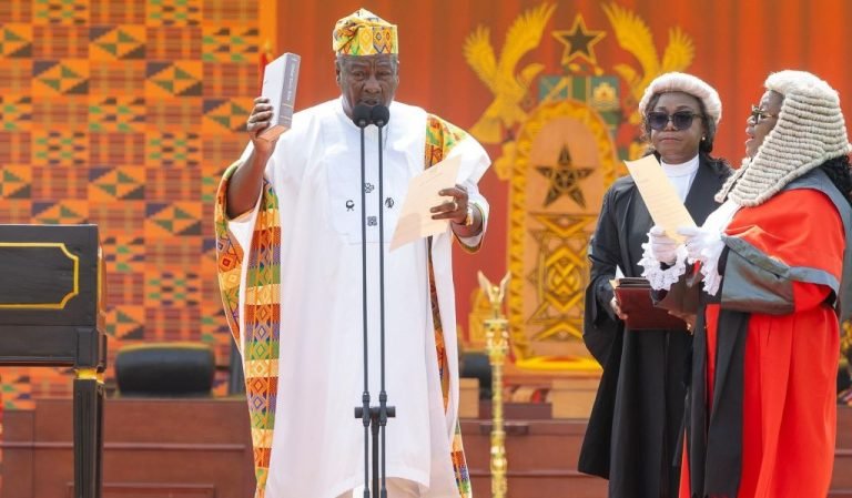John Mahama Sworn In as Ghana’s President for Third Term