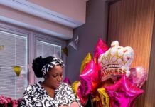 Photos-of-The-Day: Nollywood Actress Chika Ike Announces Daughter’s Arrival