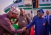 Lagosians Endure Traffic Holdup As Tinubu Arrives Lagos, Commissions Over 10 Projects