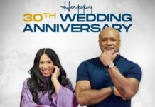 Pastor Paul Adefarasin Celebrates 30 Years of Marriage with Ifeanyi