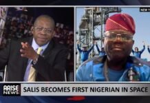 First Nigerian in Space, Owolabi Salis, Describes Spaceflight as a Spiritual Journey