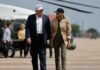 Trump’s 7-word Remark to Melania During Texas Flood Visit Revealed by Lip Reader Trump’s alarming 7-word remark to Melania revealed by lip reader during Texas flood visit