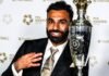 Liverpool’s Mo Salah Wins Record Third PFA Player of the Year