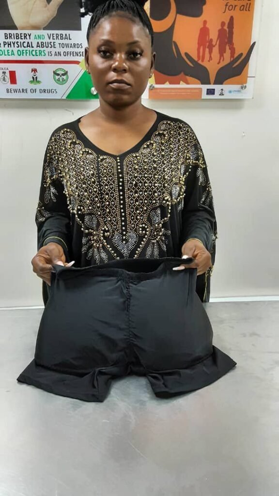 Lady Hides 1.4kg Drugs In Underwear- NDLEA Reveals
