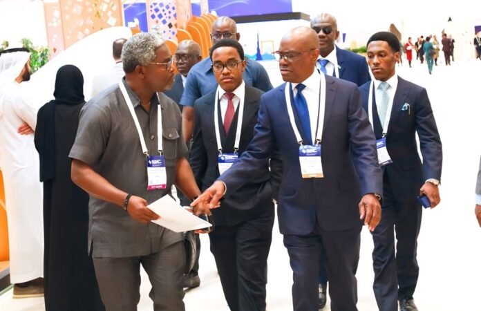 Nyesom Wike in Dubai