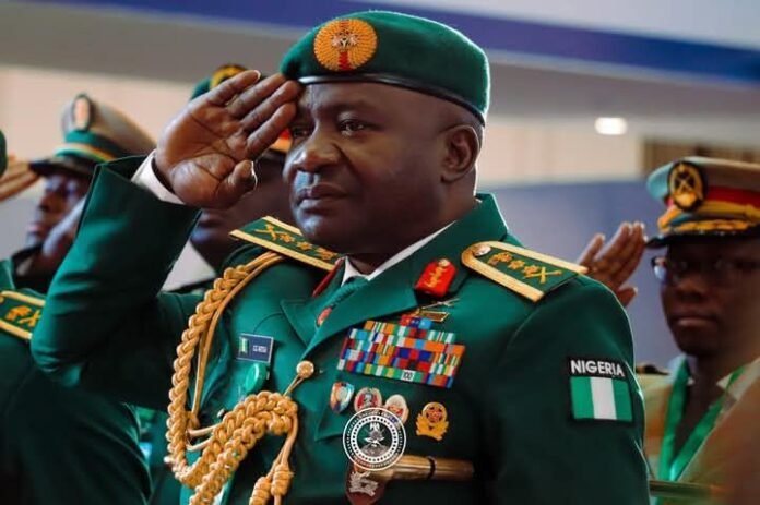 The former Chief of Defence Staff, General Christopher Musa