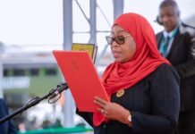 Samia Suluhu Sworn in for Second Term After Protests and Global Outcry