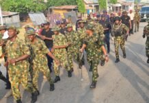 Nigerian Army Leads Joint Security Route March to Boost Security