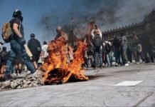 At Least 120 Injured After Gen-Z Protesters Clash with Police in Mexico