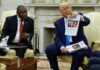 Trump Explain US Boycott of G20 Summit, Accuses Pretoria of Human Rights Abuses