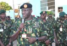 Army Chief Shaibu Charges Troops to Sustain Pressure on Terrorists