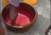 NAFDAC Called to Act as Video Shows Dye Mixed into Palm Oil for Sale