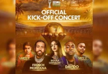 Davido, Lartiste to Perform at AFCON 2025 Opening Concert in Rabat