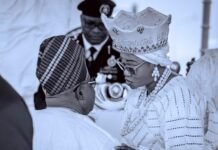 First Lady Remi Tinubu, Gov. Adeleke Clash on Stage at Ooni’s Coronation