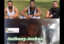 Anthony Joshua Escapes Death in Road Crash; Tinubu, Others React