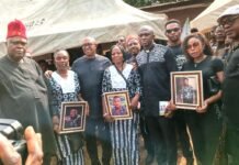 Three Brothers Lost in Lagos Fire Incident Buried, as Peter Obi Mourns
