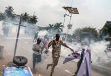 Outrage on How Lagos Police Dispersed Displaced Residents Protest