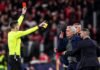 UEFA Champions League: Mourinho Gets a Red Card in a Night of Chaos