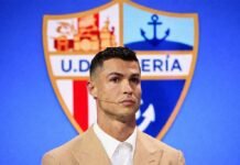 Cristiano Ronaldo Invests 25% Stake in Spanish Club UD Almería
