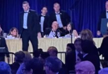 Trump Escorted Off Stage as Shots Fired at Press Corp Gala