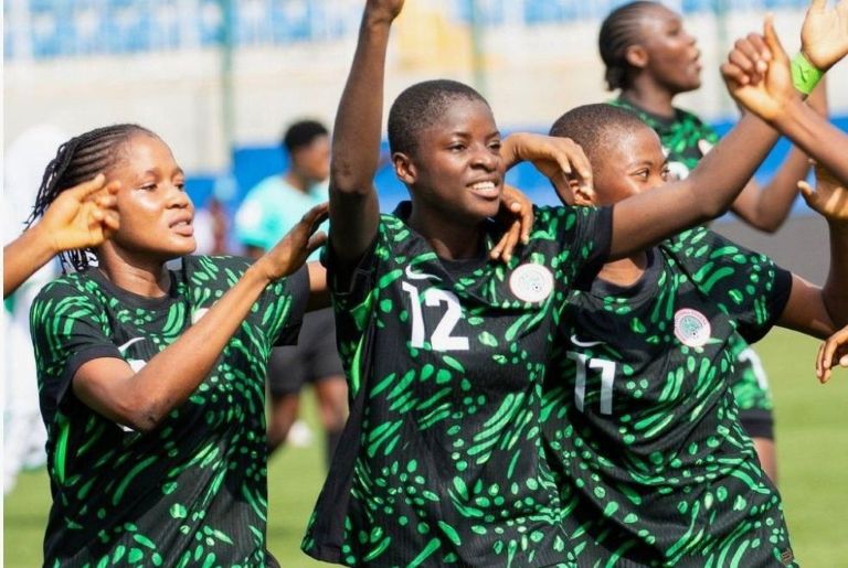 Nigeria’s Flamingos Sweep Guinea 5-0 In U17 World Cup First Leg Nigeria’s Flamingos Sweep Guinea 5-0 In U17 World Cup First Leg