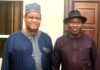 Hayatu-Deen Meets Jonathan, Sparking Rumours of Running Mate