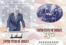 Trump Puts His Face on US Passport for 250th Anniversary