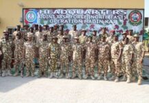 76 ISWAP Terrorists Surrender to Nigerian Troops in North-East