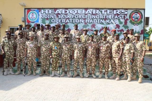76 ISWAP Terrorists Surrender to Nigerian Troops in North-East 76 ISWAP Terrorists Surrender to Nigerian Troops in North-East