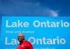 Ontario Premier Installs “Lake Ontario” Sign in Defiance to Trump