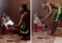 Police Arrest Man Filmed Flogging Toddler Over Reading Failure